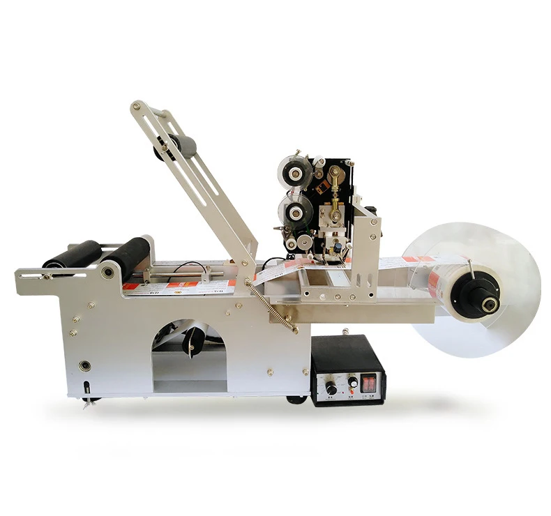 Полуавтоматическая машина для нанесения этикеток на