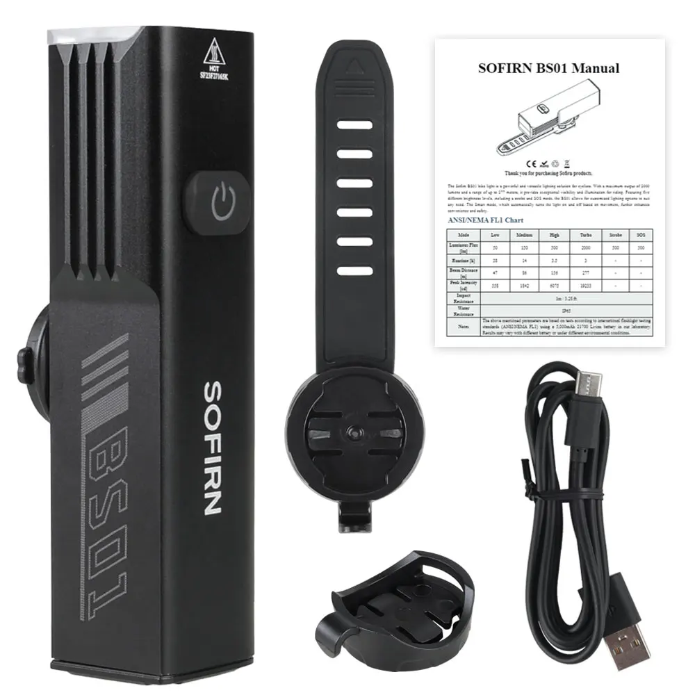 8500 Lumen Ultra Bright Rechargeable Bicycle Accessories Mountain Bike Front Light