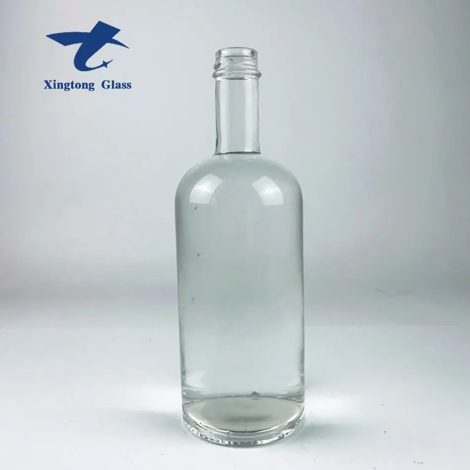 250ml 700ml 750ml 500ml empty vodka spirit liquor blue spray bottle supplier wholesale