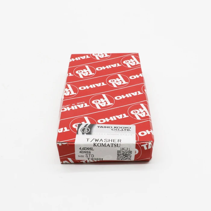 Machinery Engine Parts 4D95 6D95 Thrust Washer STD T408H Taiho Crankshaft Metal Set Main Bearing Thrust Washer