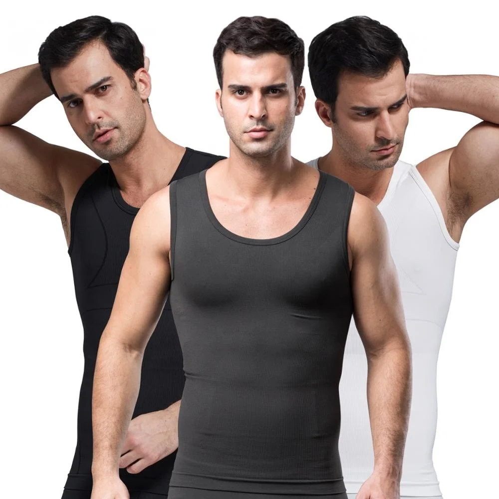 Meisu T052 Mens Body Shaper Abdomen Slimming Shapewear Shaping Corset Compression Shirts