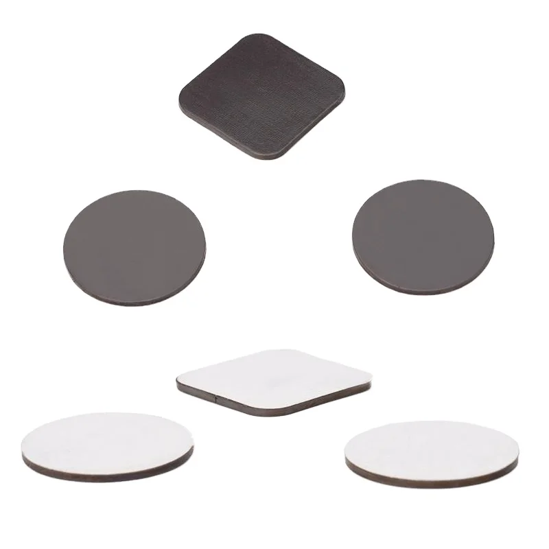 Customize Flexible Adhesive Round Rubber Magnets refrigerator magnetic sticker fridge magnet