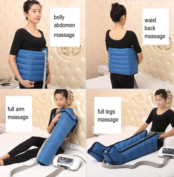 Hot selling medical CE approved air compression therapy recovery massage boots leg massager for circulation and relaxation