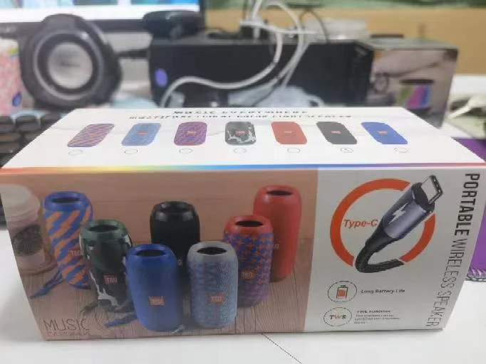 OEM T&G TG117 Speaker outdoor  Wireless BT sports waterproof subwoofer Portable blue tooth  Mini With Tf Card speakers