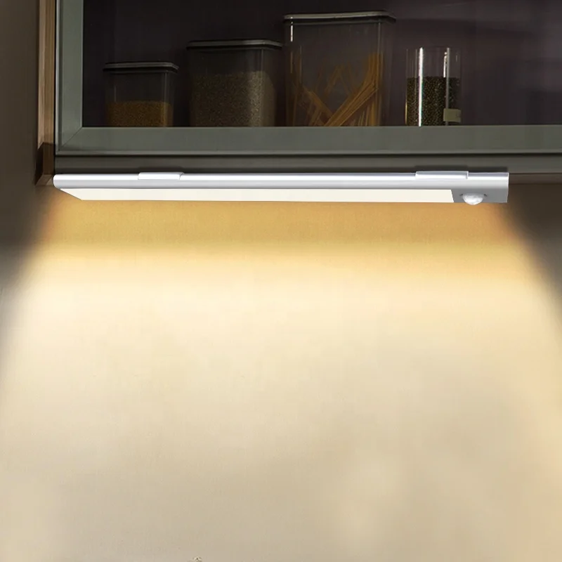 LED Under Cabinet Lighting Motion Sensor, 3.28Ft Three Modes Bed Stairs Wardrobe Lamp Tape 5V USB