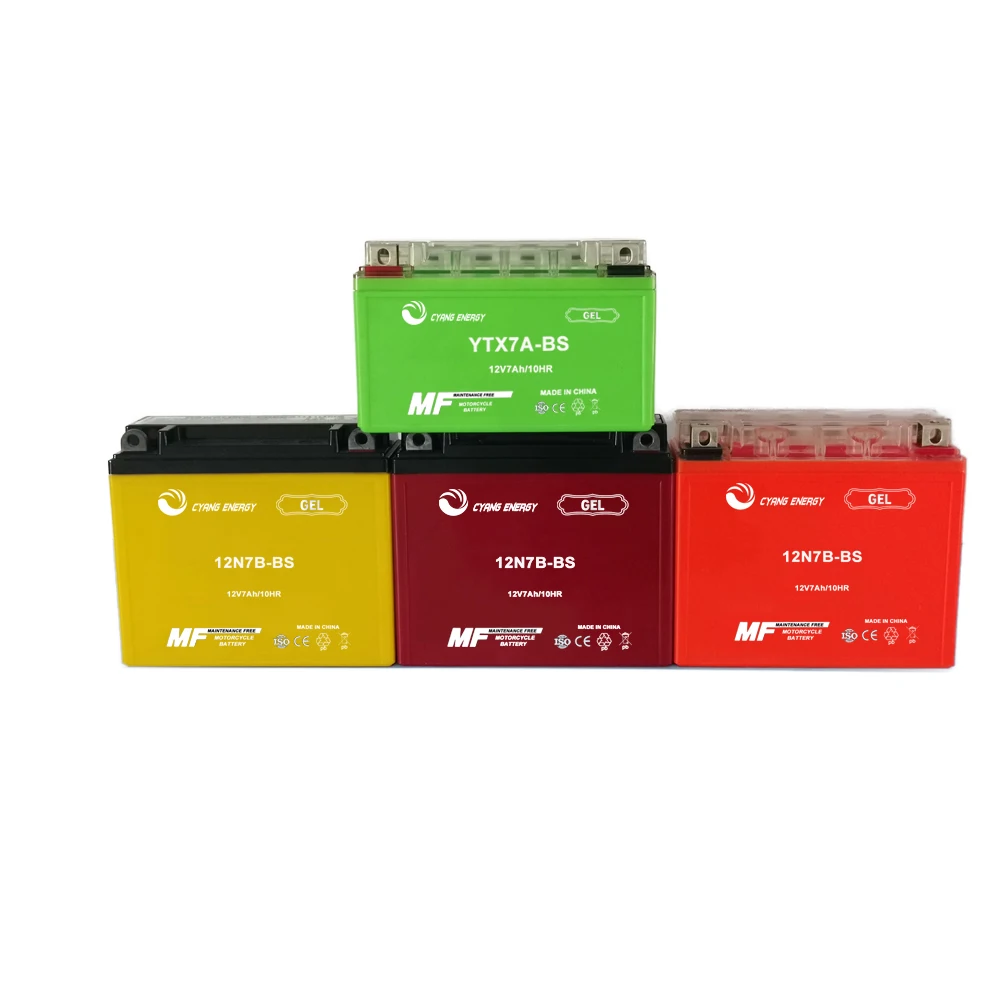 Высококачественный MF YTX7BS 12 в 7 Ач/10 ч OEM Быстрая доставка аккумуляторная батарея для электрического мотоцикла