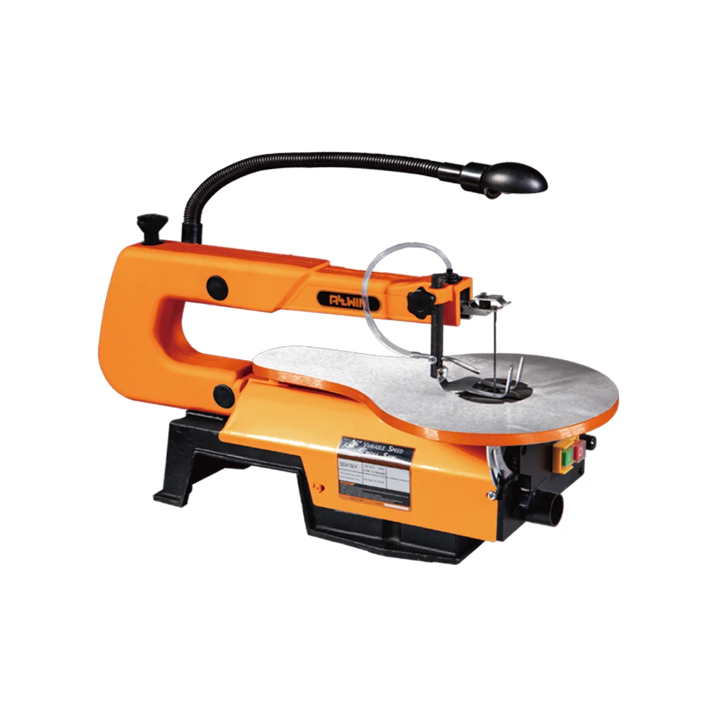 16 inch Variable Speed Scroll Saw with Work Light Flexible Shaft