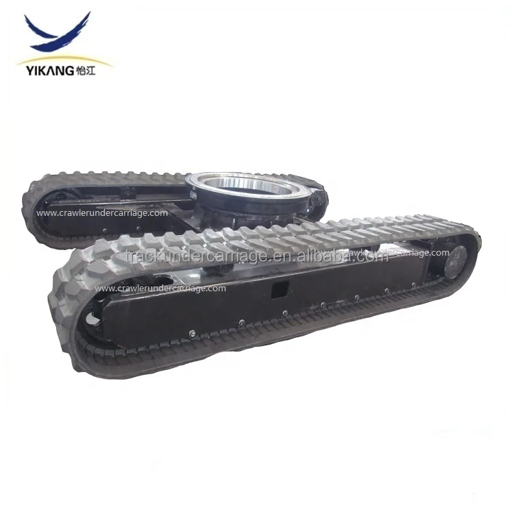 China Mini Excavator Loader with Rubber Tracked undercarriage Remote Control for Construction Machinery Spare Parts from Yijiang