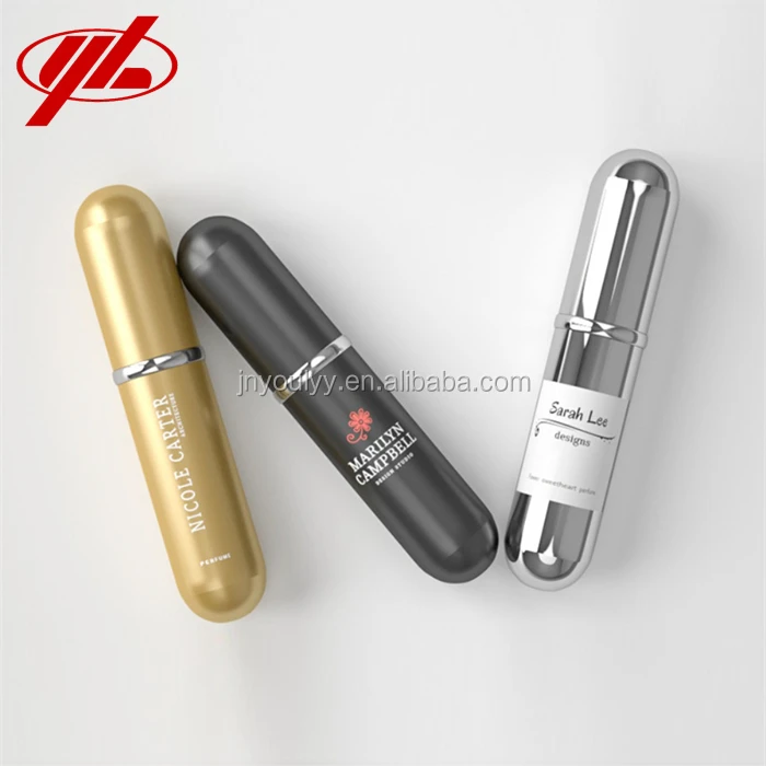 5ml Empty Cosmetic Perfume Glass Bottle Vial with Pump Spray