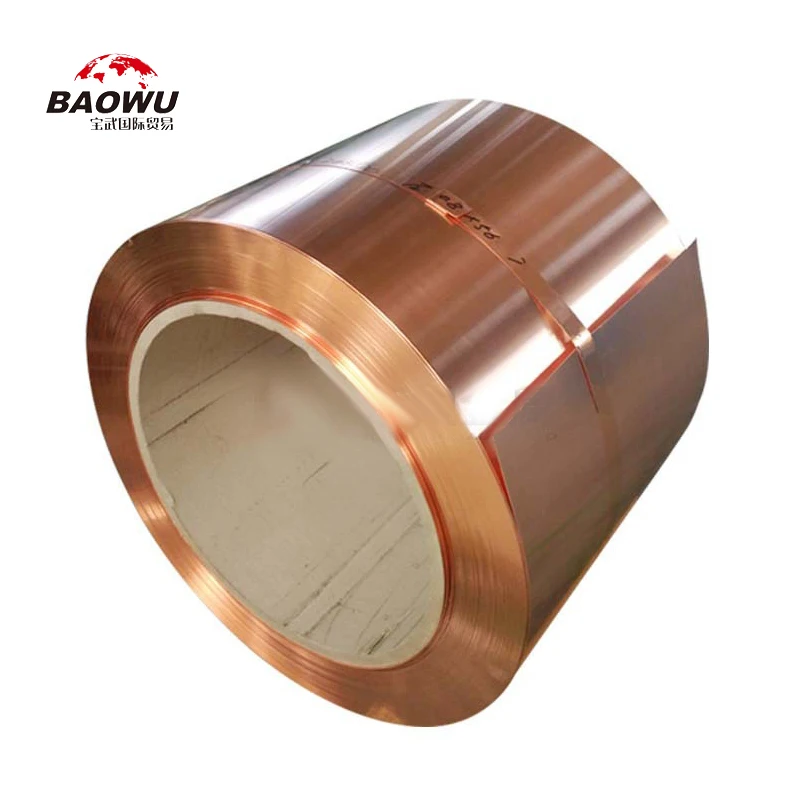manufacturer Copper Coil / Copper Strip / Copper Tape c1100 pure copper 99.9 for sale