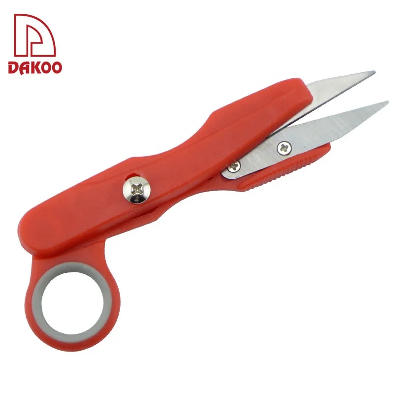 High Quality Mini stainless steel Sewing Pruner Tailor Scissors with Close Ring Clasp