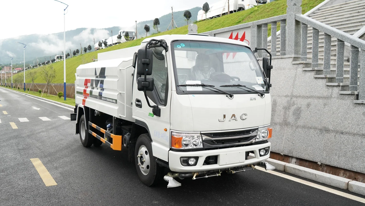 Fulongma резервуар для воды-моечная машина для грузовиков Мерседес Бенц