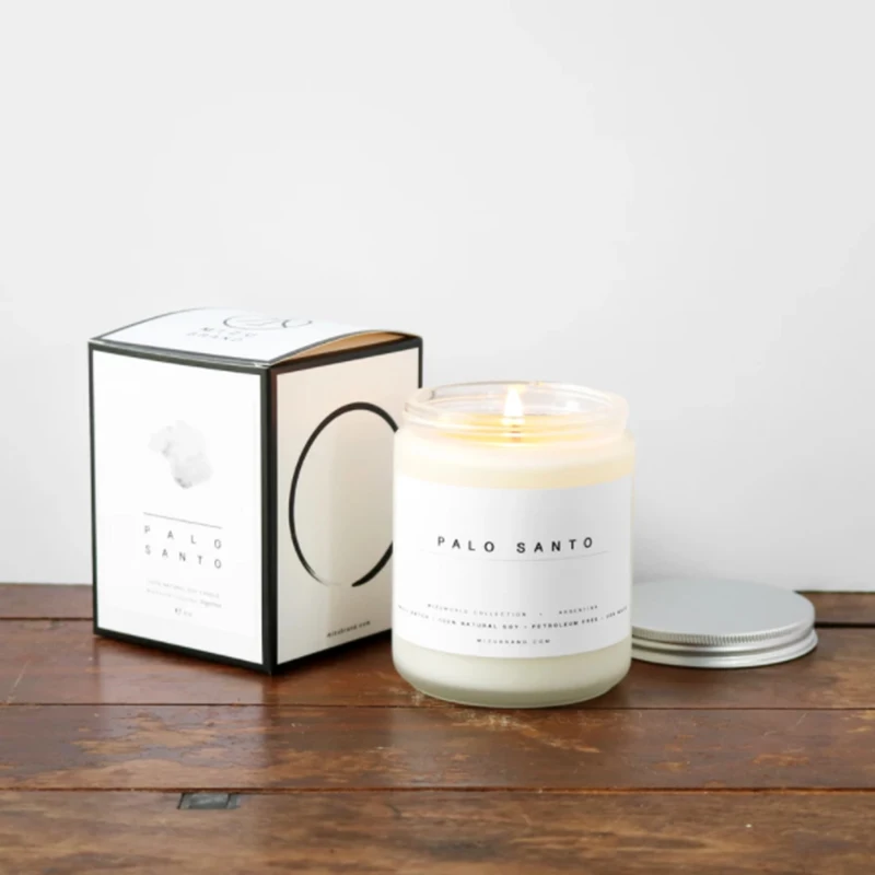 Natural Soy Wax Coconut Wax Scented Glass Jar Candles Christmas presents Christmas candles