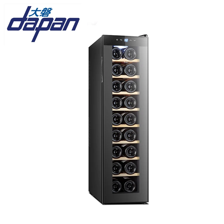 18 bottles semiconductor slimline wine fridge without compressor for Russia