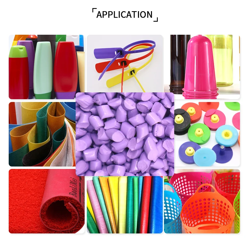 PE PP carrier plastic color masterbatch for plastic toys/plastic furnitures/blown bottles