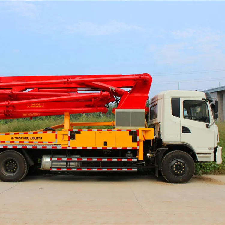 Di Hai Structure Pouring Pump Truck 30M Mounted Concrete Pump for Construction Site Concrete Pump Truck