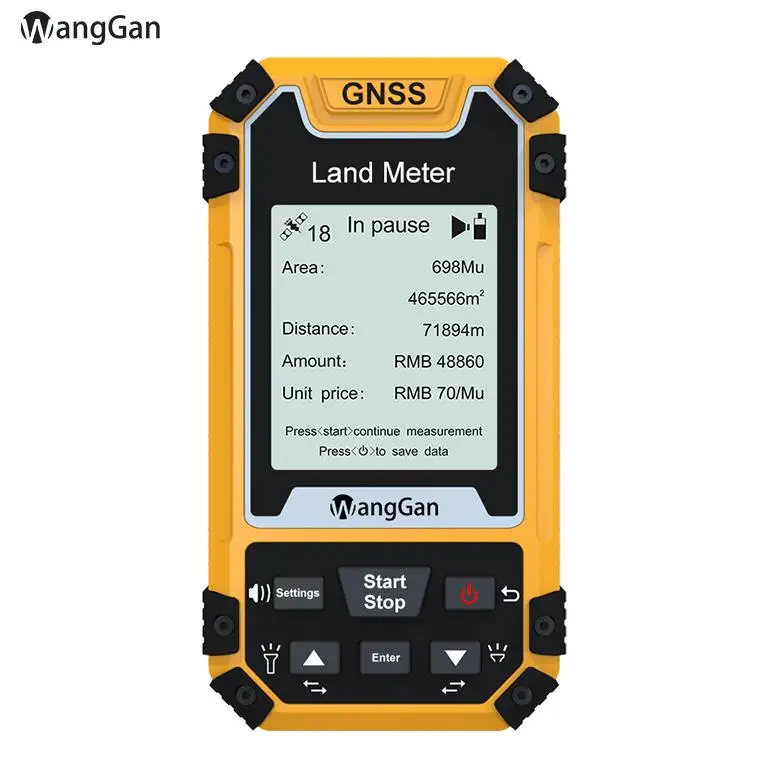 WangGan S1 Handheld GPS GNSS GPS Land Meter Area Meter Land Surveying Measurement Tool