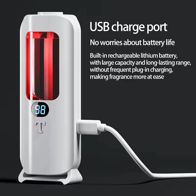Цифровой экран Интеллектуальный аромадиффузор освежитель воздуха USB зарядка настенный диффузор эфирных масел