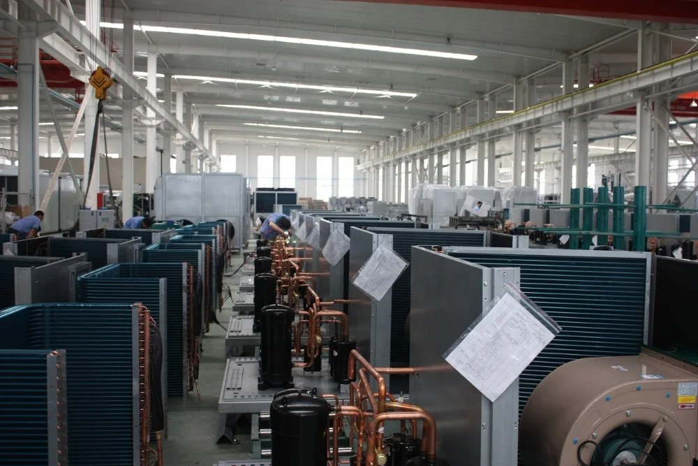 Rooftop packaged unit with inverter compressor