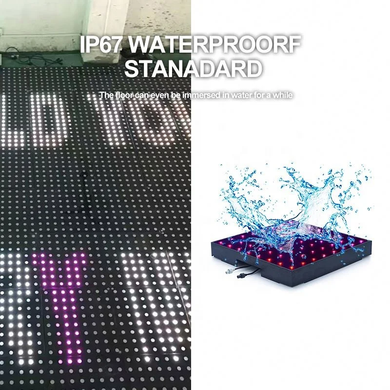 New Design Outdoor Illuminated Rgbw Led Video Dance Floor