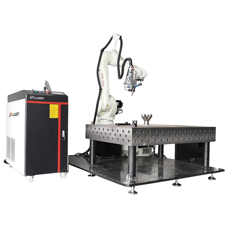 Automatic Laser Weld Machine With Head Welding Hs High Precision Sheet Metal Laser Welding Machine