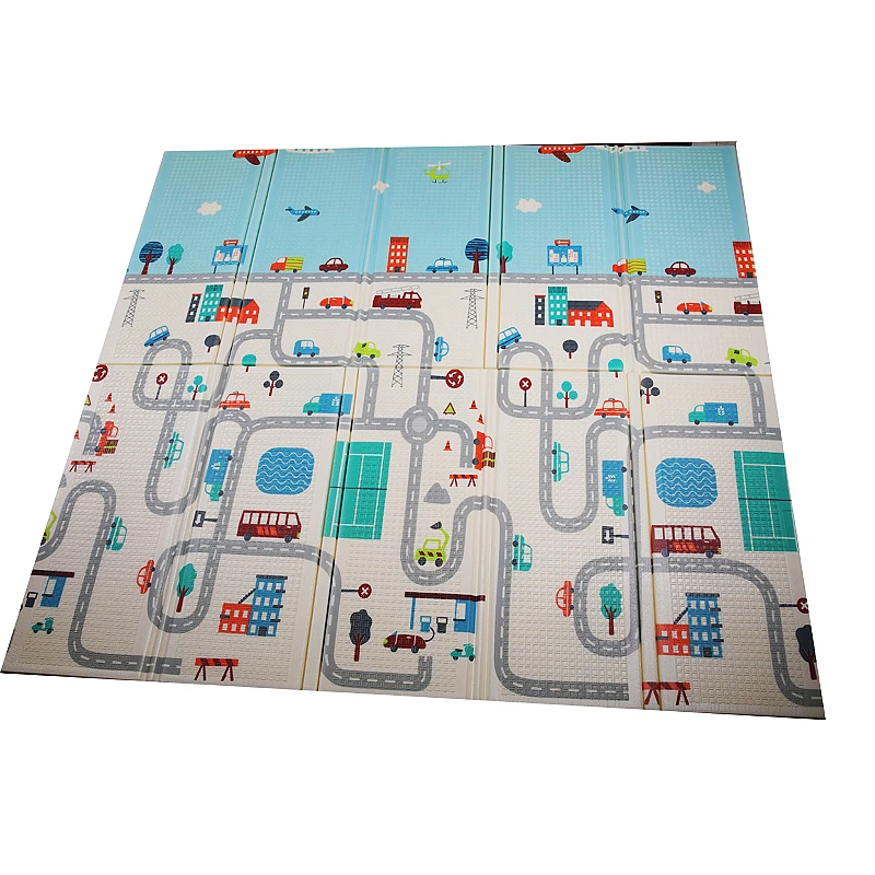 
Piano Floor Children White Round Cotton Baby Play Mat 