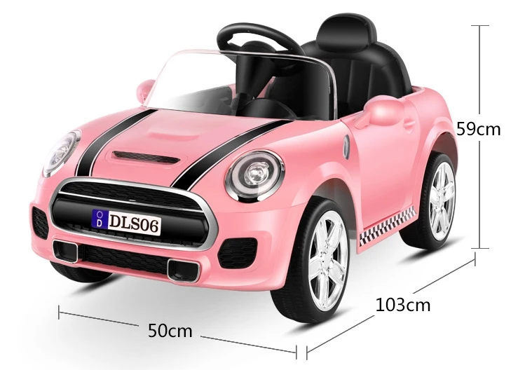 kids electric car for 2 to 7 years old children ride on car with 2.4 G remote control mini toy car