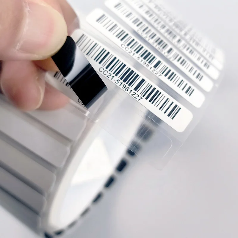 Этикетки наклейки полипропиленовые вулканизирующие материалы Rfid-защита для шин изготовленные на заказ водонепроницаемые рулонные белые ПЭТ резиновые этикетки вулканизации