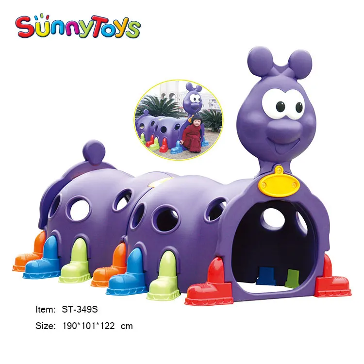 Preschool toys outdoor playground for school Caterpillar crawl toys kindergarten play amusement