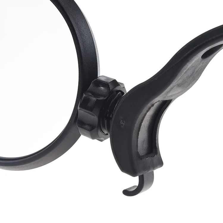 Зеркало заднего вида велосипедные аксессуары зеркало маленький заказ допустимый круглый 63 мм 12 ОПП пакет под заказ OEM пластик резина акрил