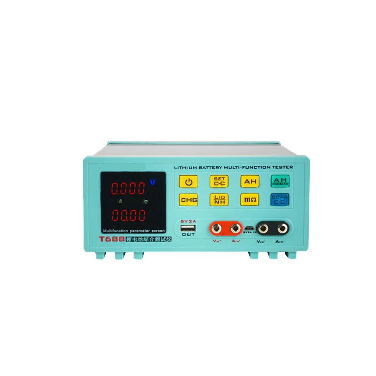 Тестер батареи SUNKKO T688 18650 тестер емкости и разрядки литиевых аккумуляторов внутреннего сопротивления