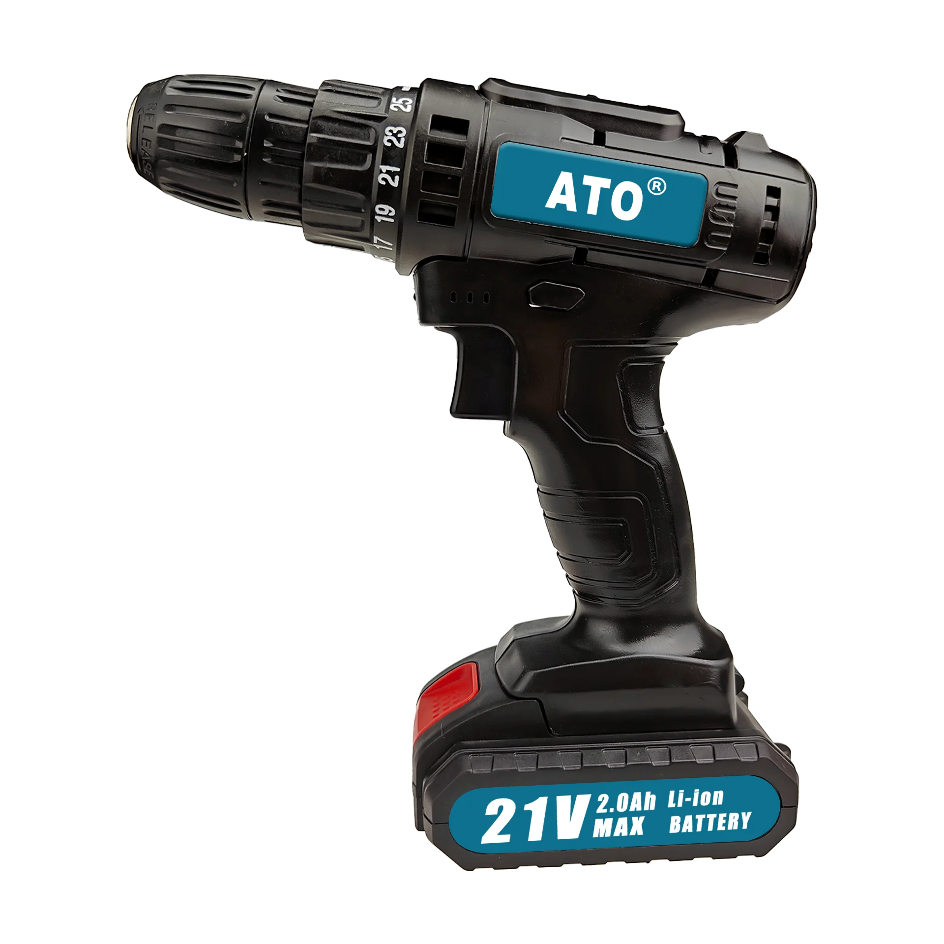 ATO A1013 Cordless Drill Power Tools Set Rechargeable Lithium Battery Cordless Driver Drill Electric 21V Drill Sets Cordless