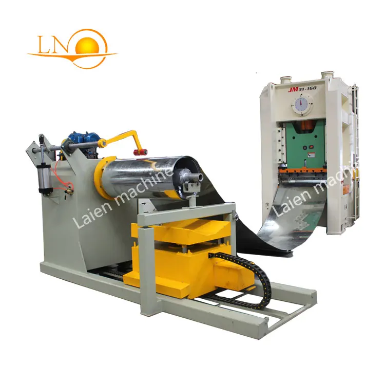 Hexagonal mesh perforated metal sheet machine