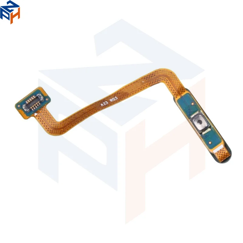 For SAM A235 Home Bottom Extended Flex Cable For Samsung Galaxy A23 4G Fingerprint Sensor Touch Id Cell Phone Parts