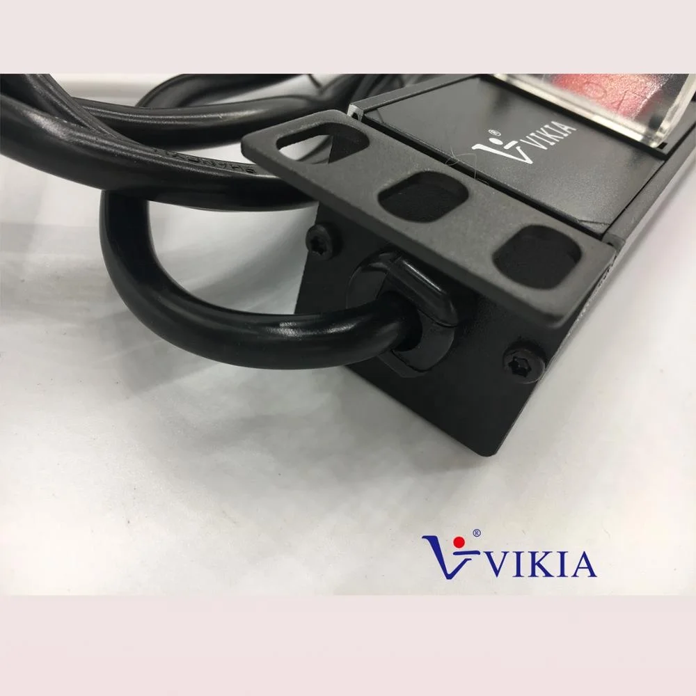 1U 3 варианта OEM немецкого типа PDU с 1P выключателем для египетского рынка