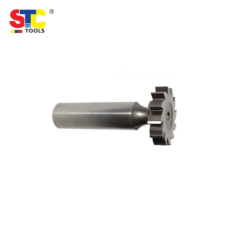 DIN850 High speed steel Tungsten carbide keyseat T Slot Milling Woodruff Key seat Cutter