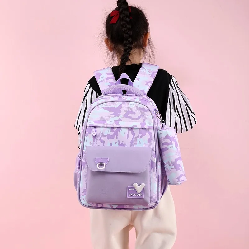 2024Factory Wholesale new hot sale fashion printing multifunctional large capacity school backpack for boys and girls