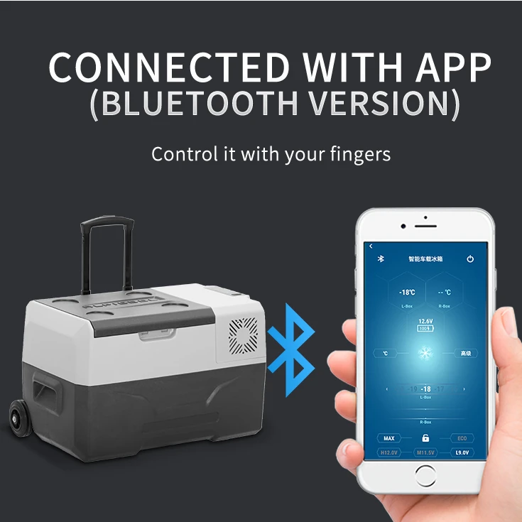 CX30 Overland Anti Vibration Compact Vehicle Coolers Car Fridges portable camping mini refrigerator for Truck RV Van Jeep Toyota