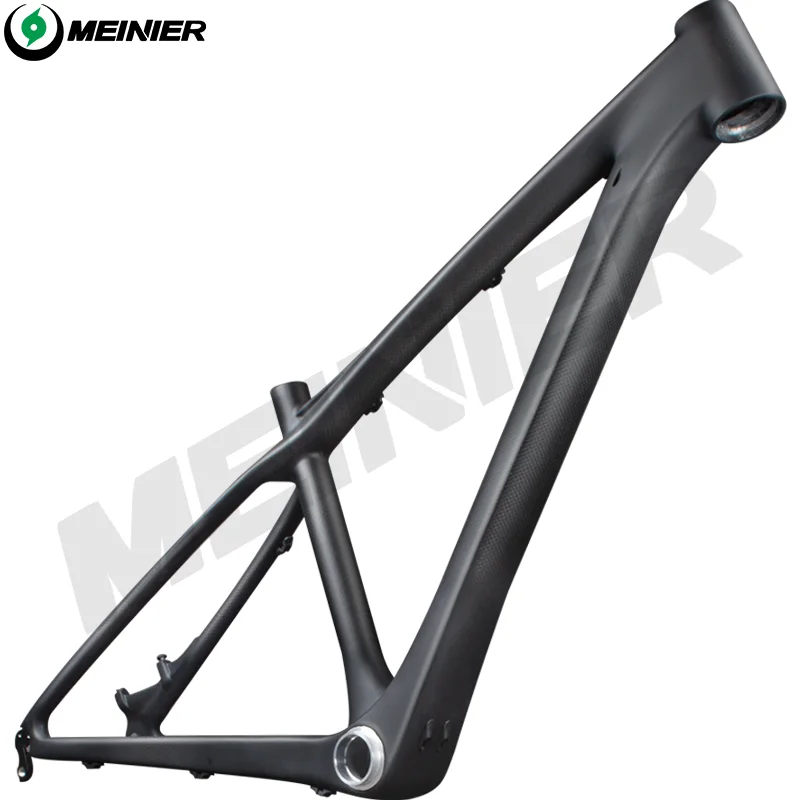 bicycle frame for mountain bikes kids carbon bike frame 26er 3K Weave Carbon Mountain Bicycle Frame 14inch Children Teenagers