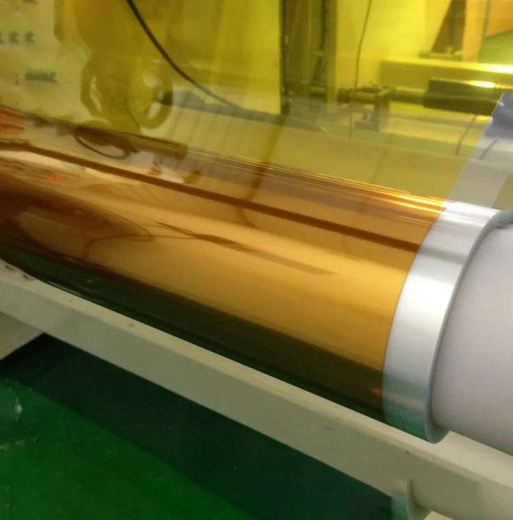 Custom gold finger laminating tape high temperature PI laminate tape with release film green high temperature tape manufacturer