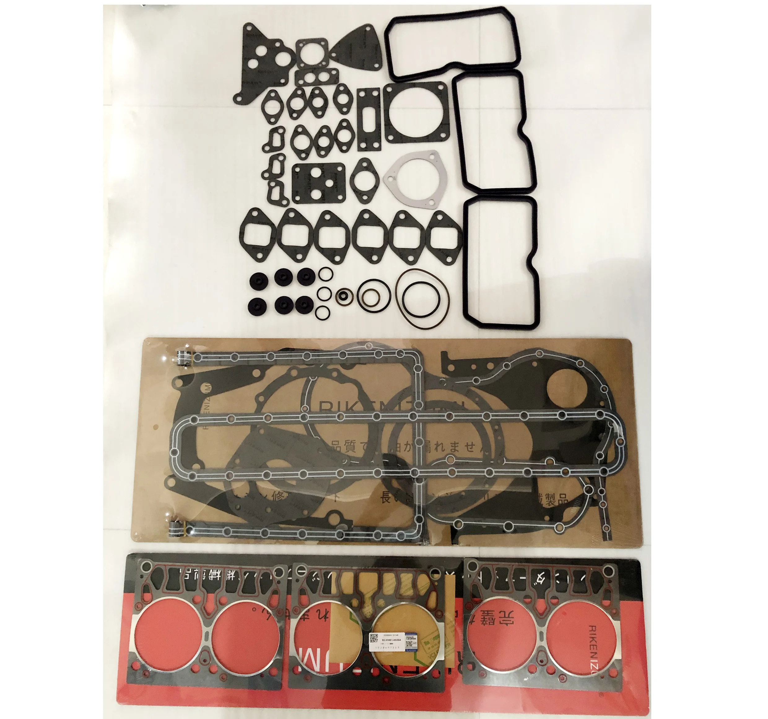 RIKMI High quality D1146 DB58 BD58T Engine Overhaul Gasket repair Kit 65.00900-8601S 65.03901-0028A Overhaul package