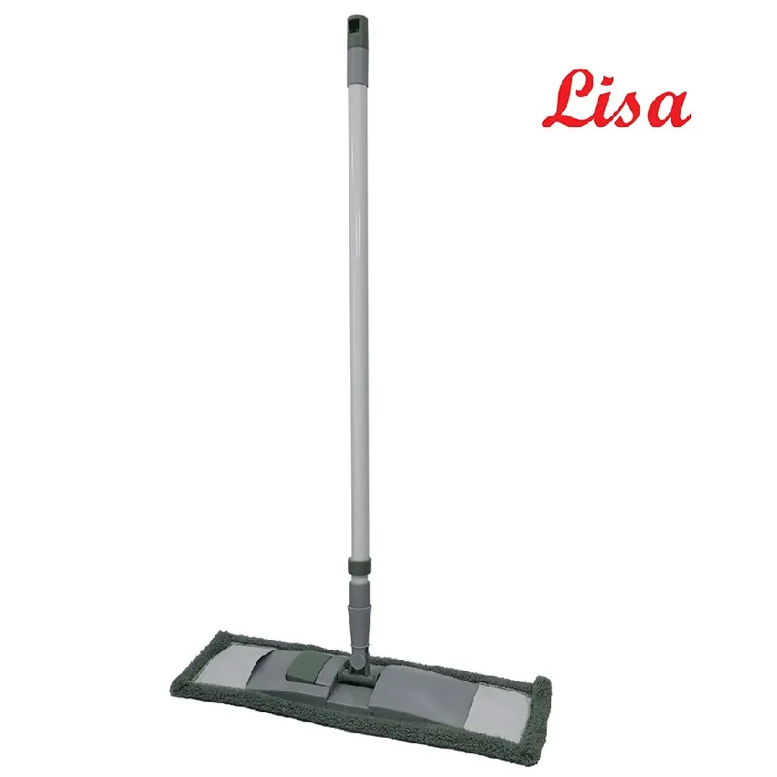household cleaning microfiber flat mop with telescopic handle easy mop  for floor dust clean