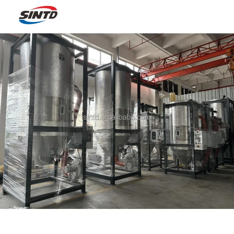 Двухслойная изоляционная сушилка для пластиковых гранул, 12-5200 кг