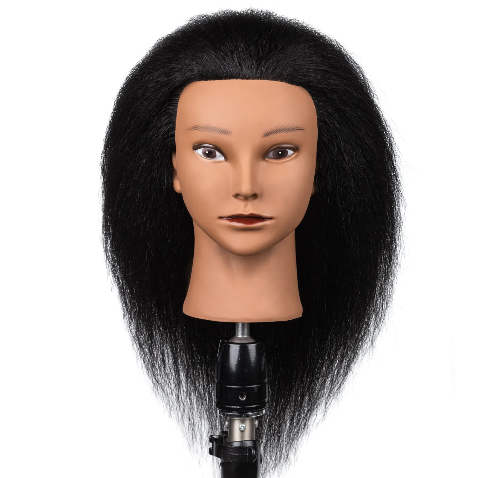 Hairdresser Makeup Teaching Head Practise Head Hair Dummy Training Mannequin Doll Head