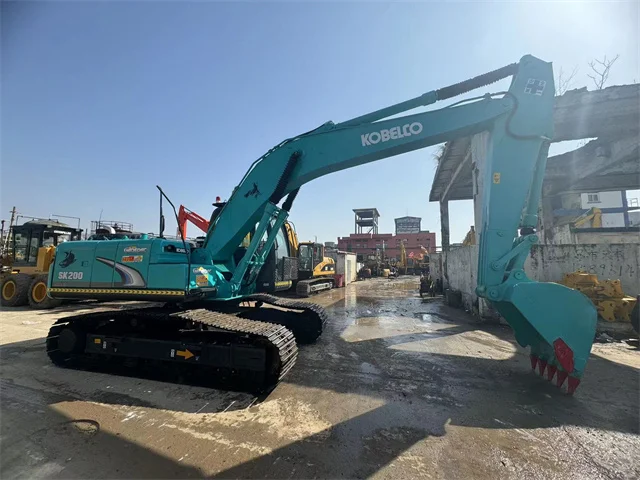 Nice performance and low price 100% Japanese Used Kobelco SK200 Excavator for sale