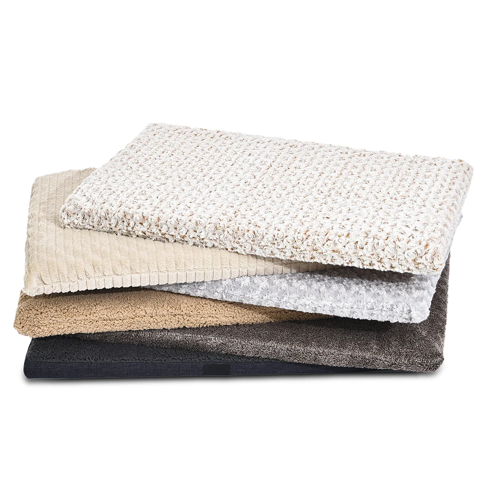 Tianyuan Pet Comfortable Dog Cage Mat Warm Soft Orthopedic Pet Dog Mat Bed