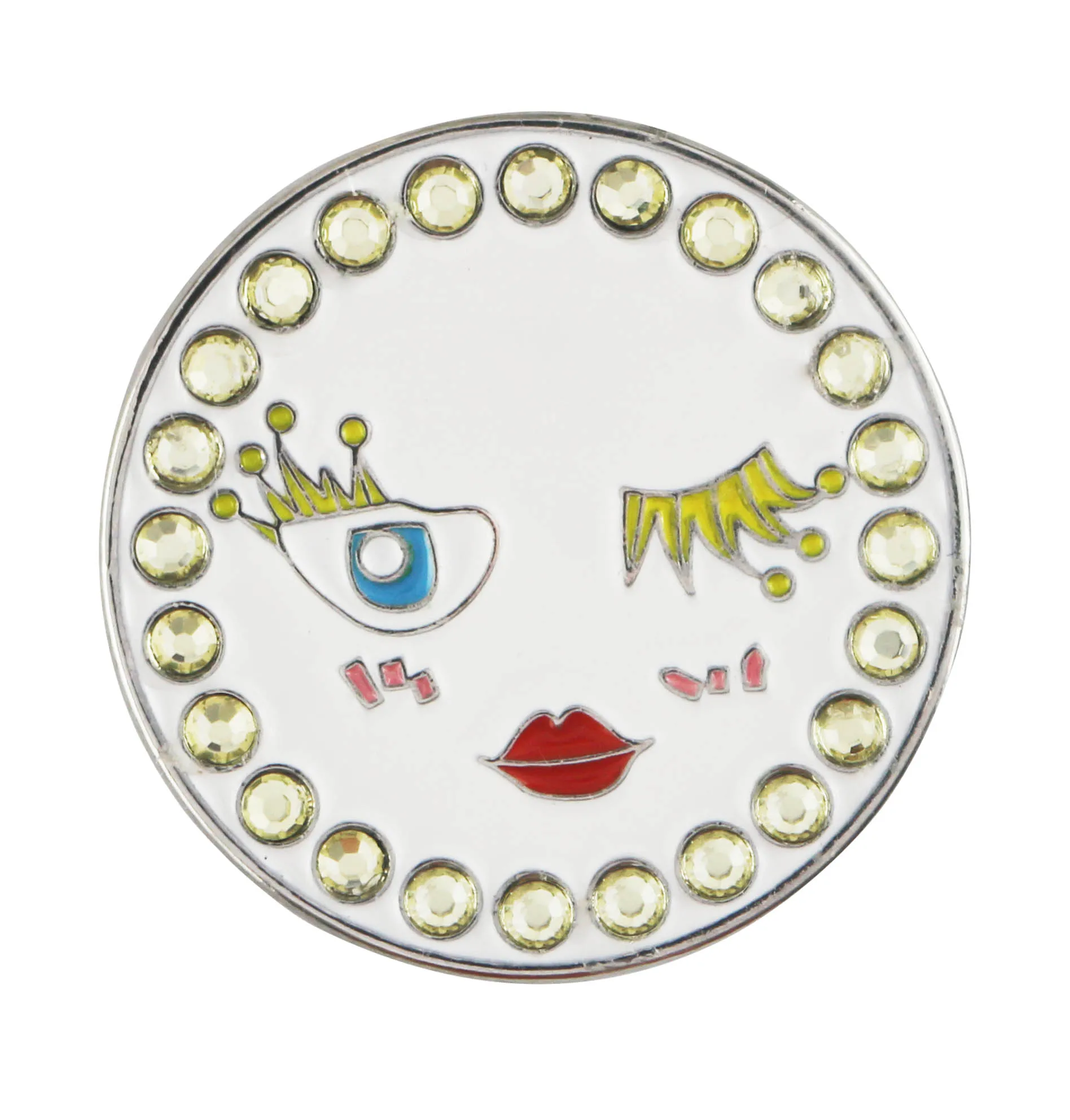 Most popular epoxy resin sticker blank disc golf ball marker