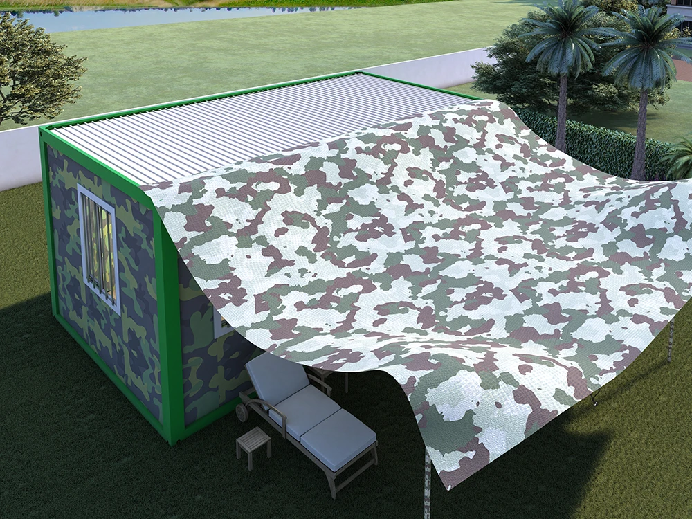 2 Bedroom Modern Cheap Camping House Tiny Prefab Modular Container Home House For Sale