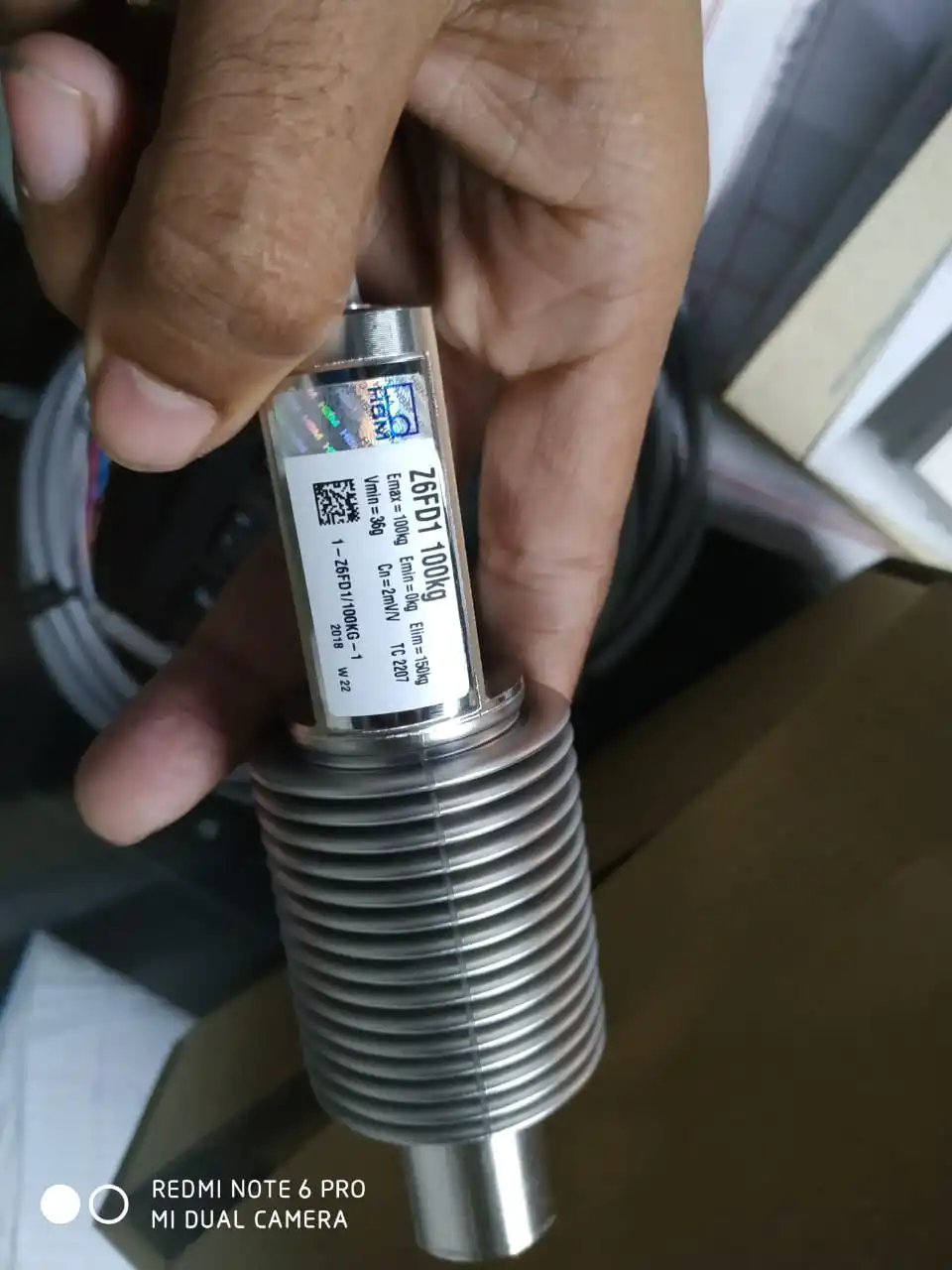  HBM Датчик давления и датчик сопротивления теория Z6FD1/100 кг