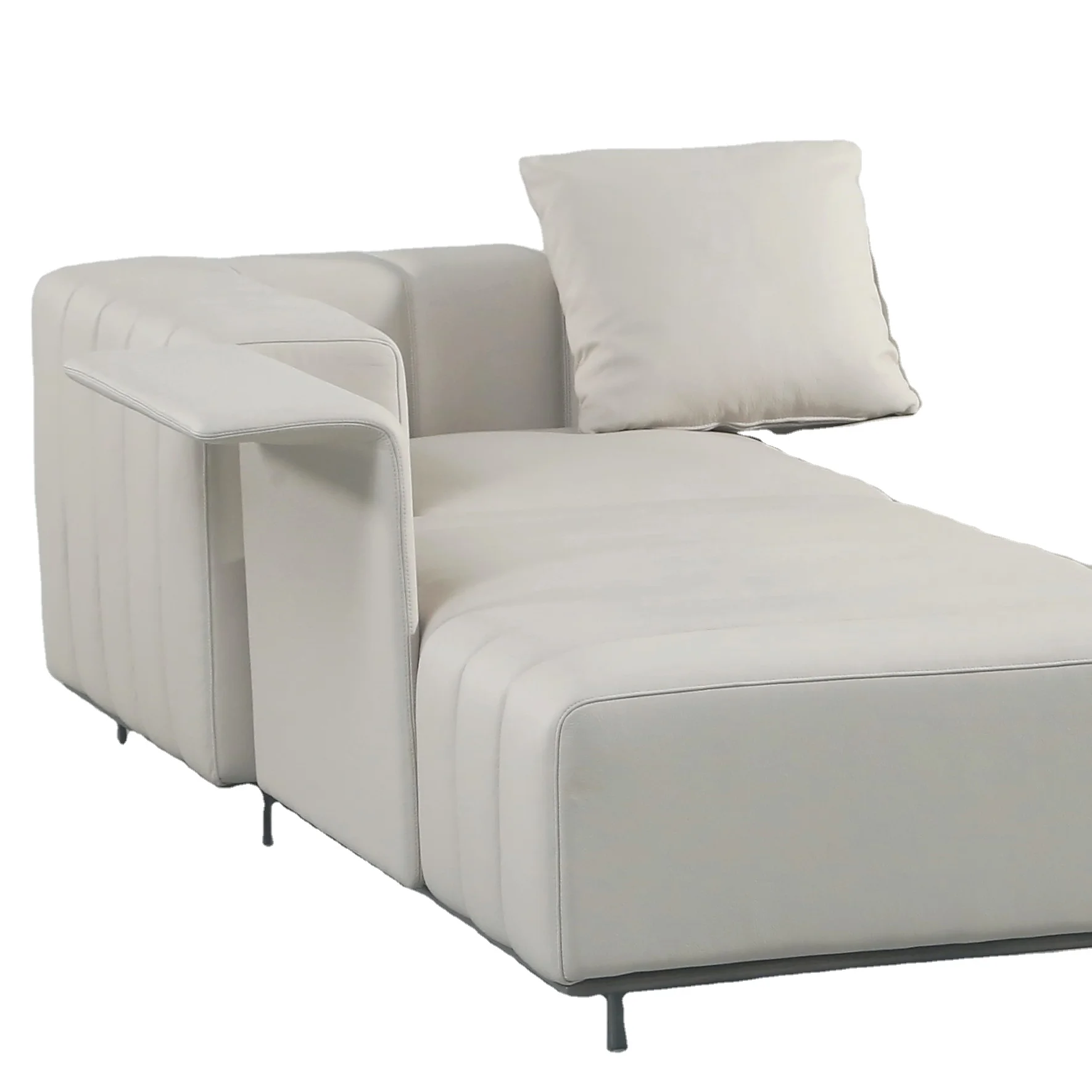 Factory Wholesale Hardware Solid Wood Leather Hotel Suites Cafe Bedroom Living Room Bar Villa Apartment Sofa